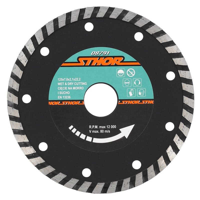 Tarcza do cięcia STHOR Turbo 08791 125 mm