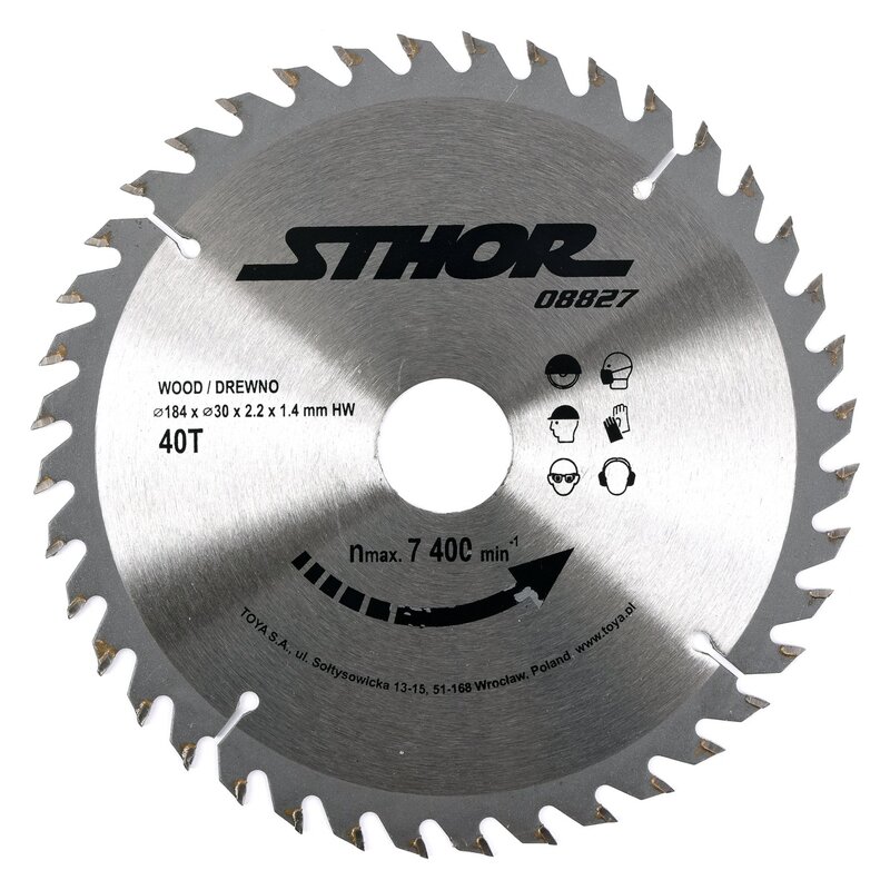 Tarcza do cięcia STHOR 08827 184 mm