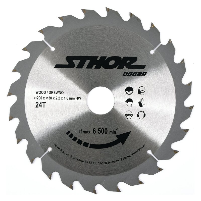 Tarcza do cięcia STHOR 08829 200 mm