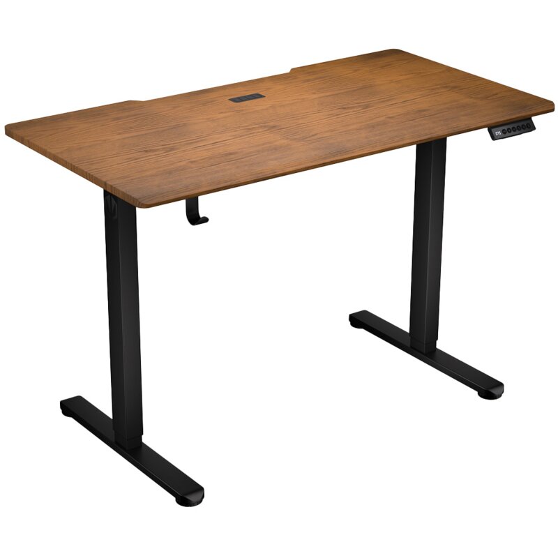 Endorfy Atlas S Electric Dark Wood 114cm Regulacja wysokości Ciemne drewno