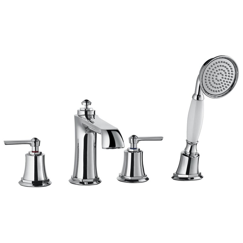 Bateria wannowa natynkowa OMNIRES Armance AM5232 4-otworowa Chrom