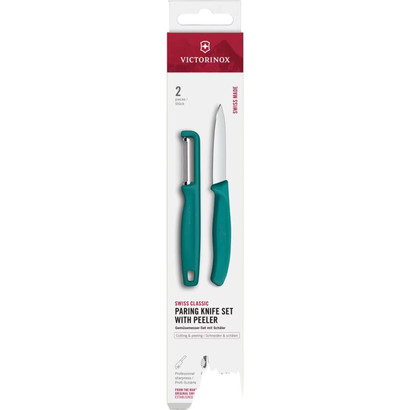 Zestaw noży VICTORINOX Swiss Classic 6.7114.21C1 Zielony (2 elementy)