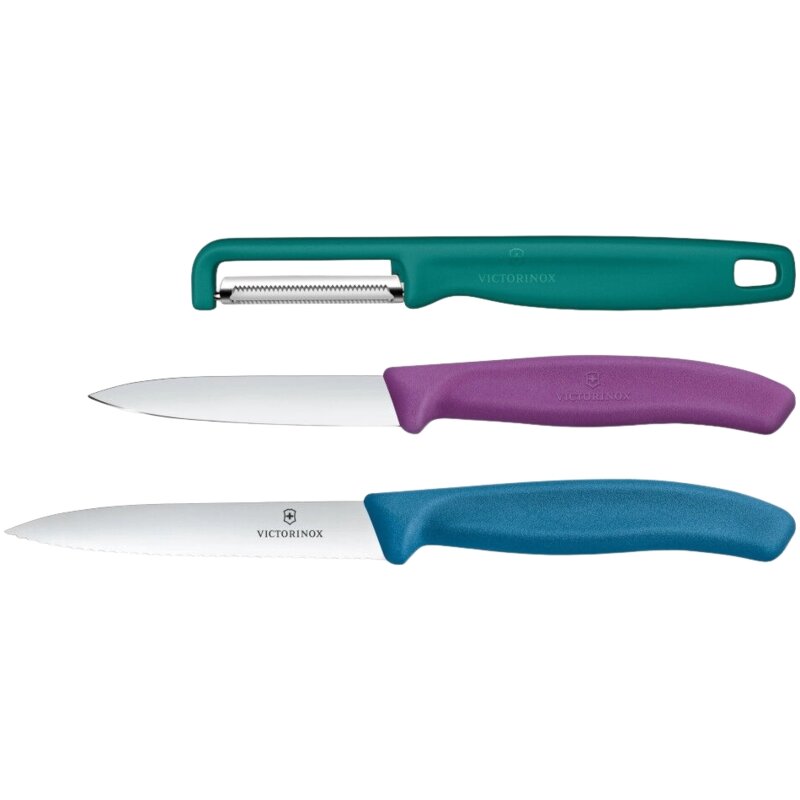 Zestaw noży VICTORINOX Swiss Classic 6.7116.33C1 Wielokolorowy (3 elementy)