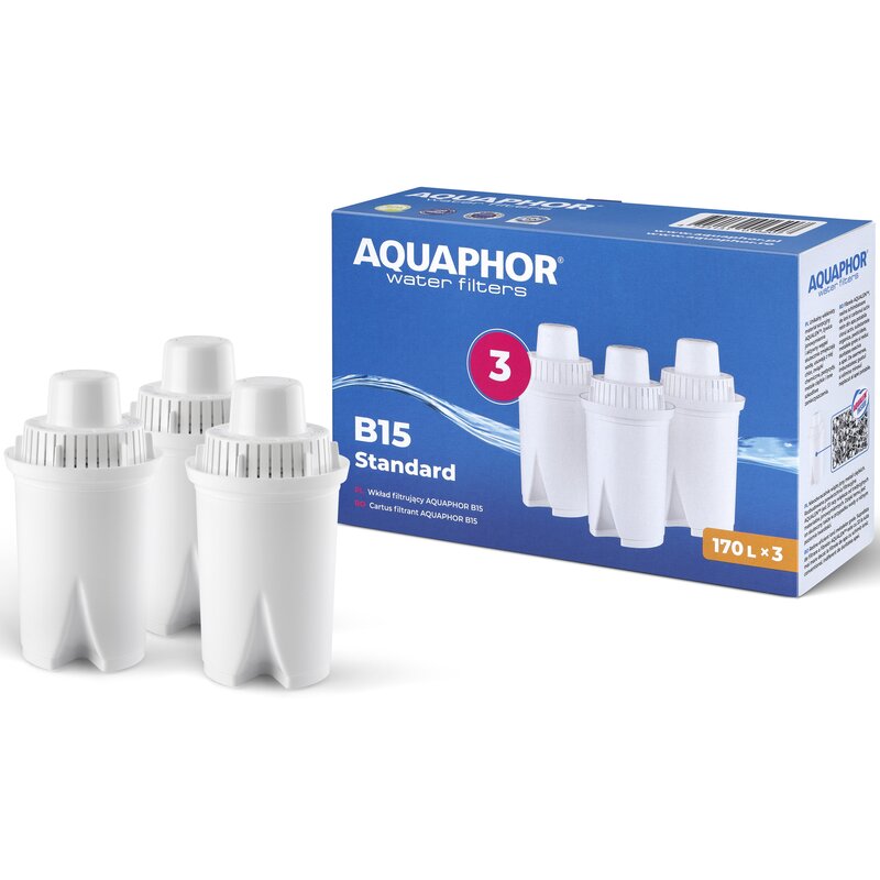 Wkład filtrujący AQUAPHOR B100-15 Standard (3 szt.)