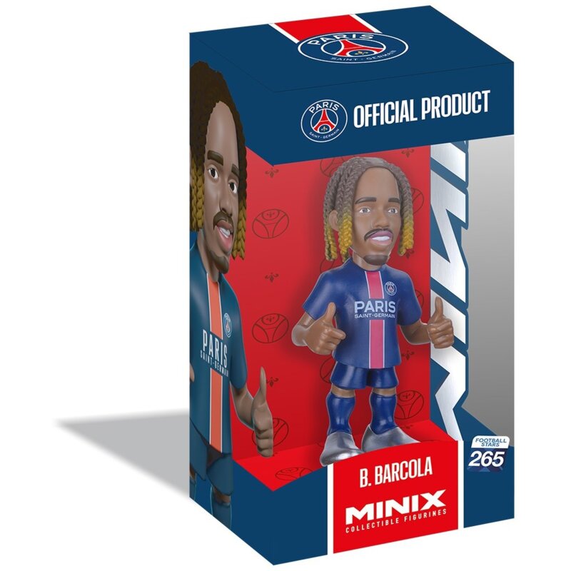 Figurka MINIX Football Stars PSG Bradley Barcola