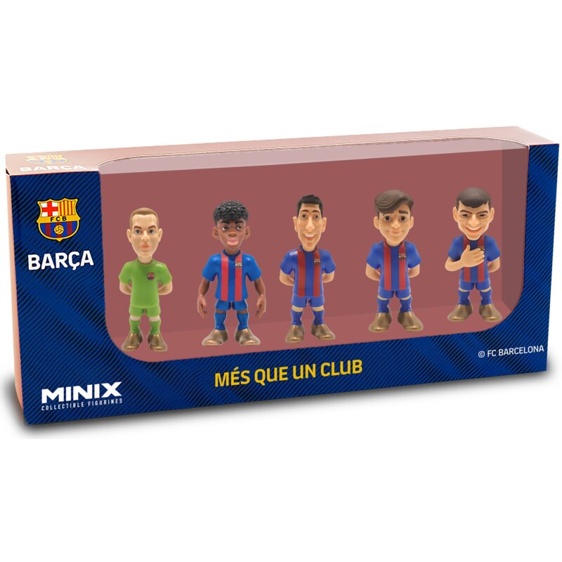 Zestaw figurek MINIX Football Stars FC Barcelona (5 szt.)