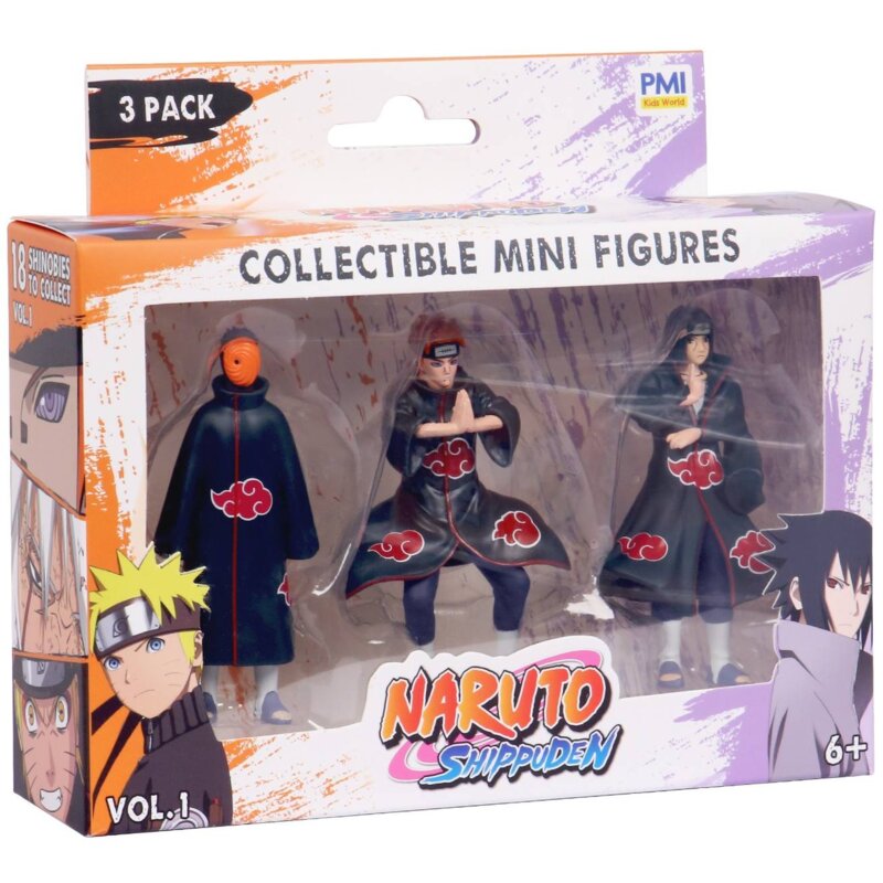 PMI Kids World Naruto Shippuden 3 pack