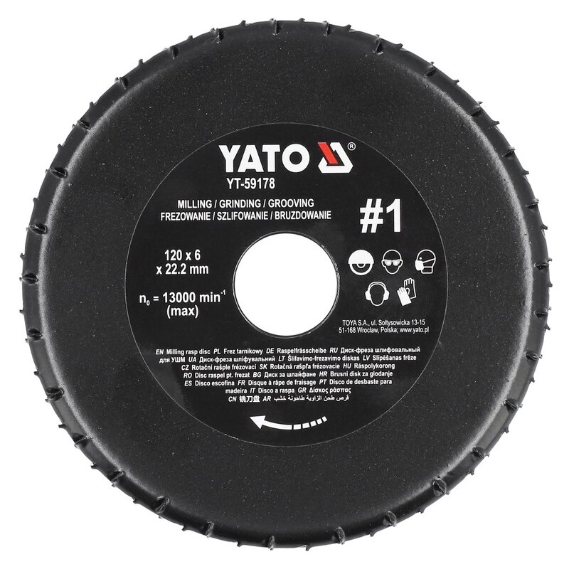 Tarcza tarnikowa YATO YT-59178 120 mm