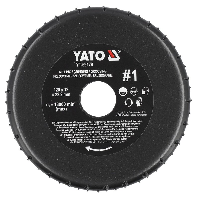 Tarcza tarnikowa YATO YT-59179 120 mm