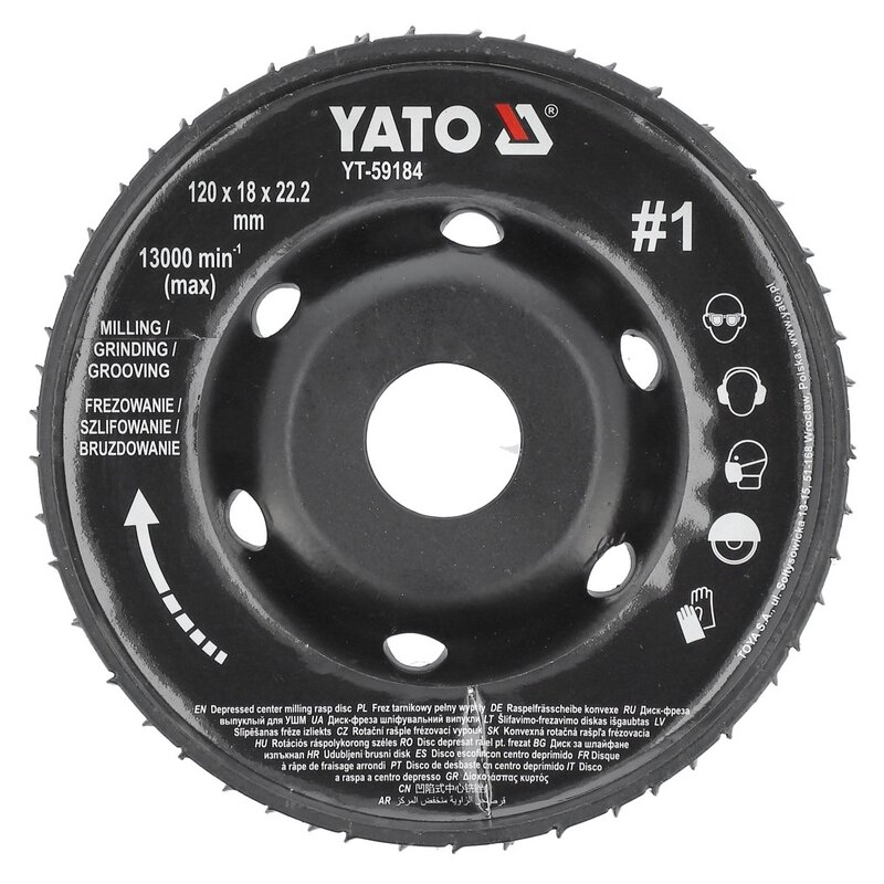 Tarcza tarnikowa YATO YT-59184 120 mm