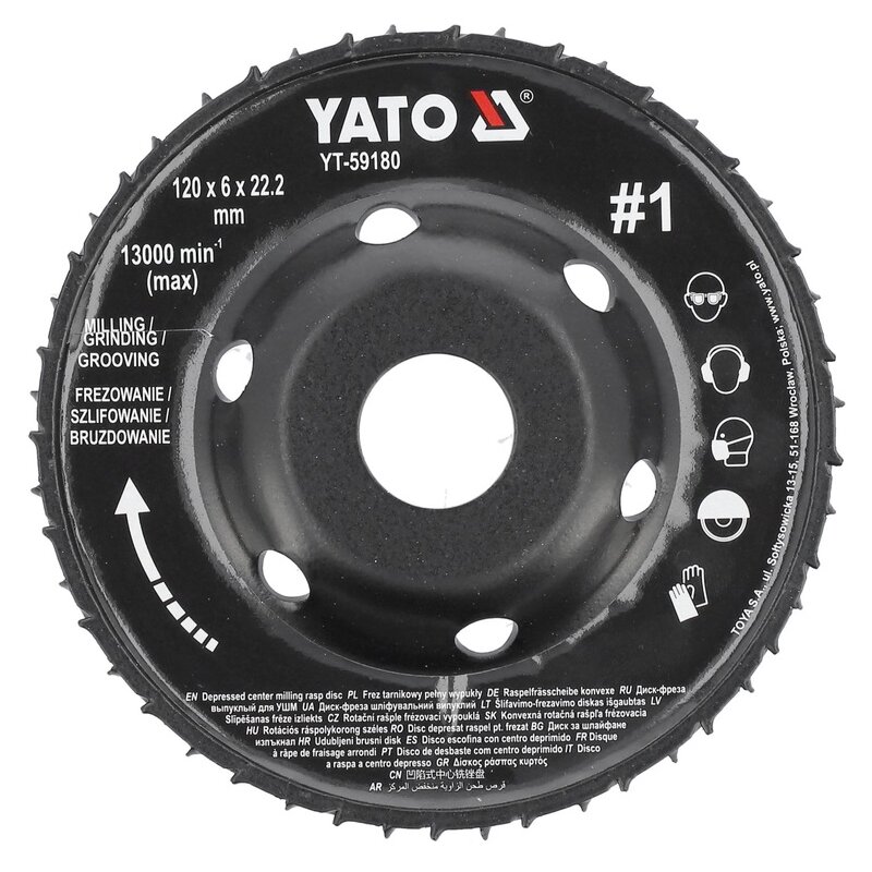 Tarcza tarnikowa YATO YT-59180 120 mm