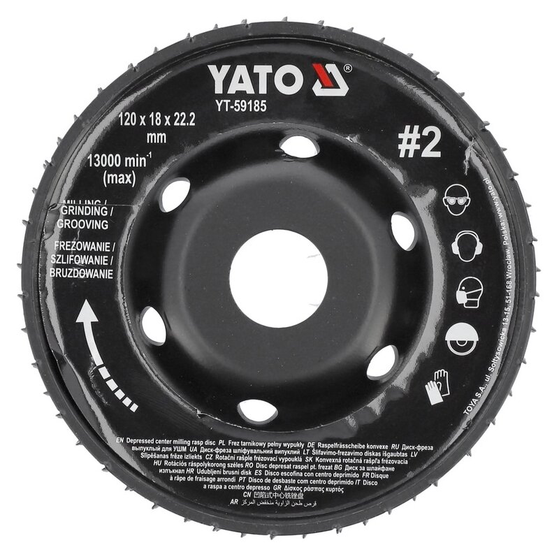 Tarcza tarnikowa YATO YT-59185 120 mm