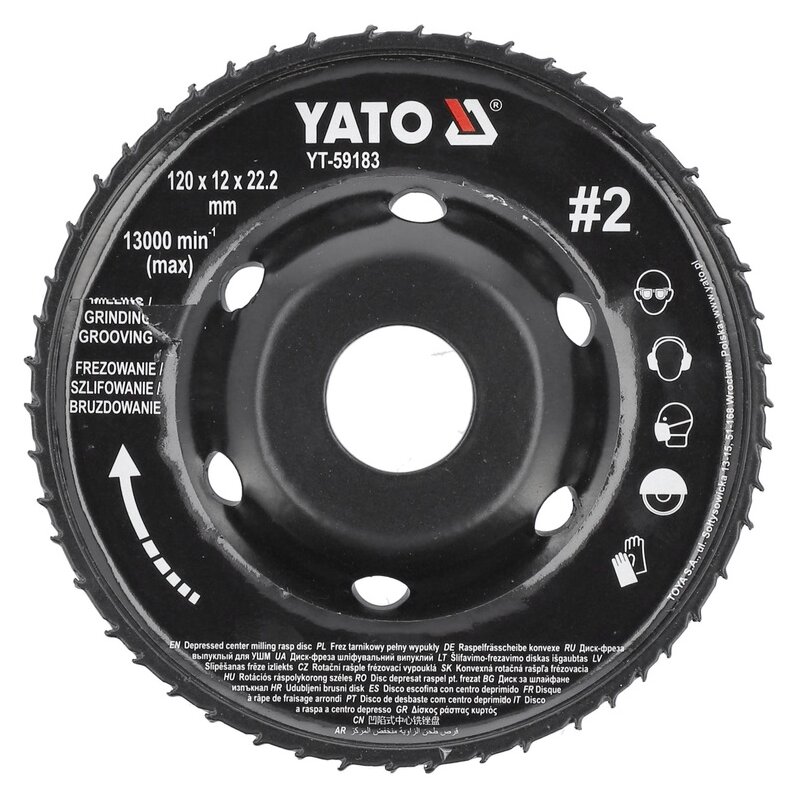 Tarcza tarnikowa YATO YT-59183 120 mm