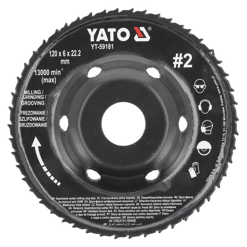 Tarcza tarnikowa YATO YT-59181 120 mm
