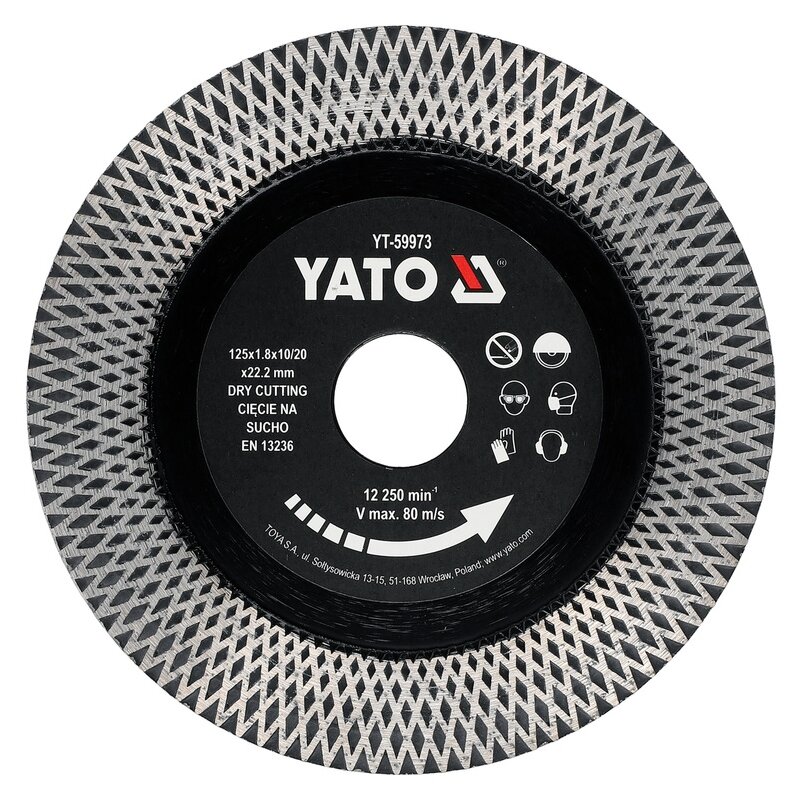 Tarcza do cięcia YATO YT-59973 125 mm