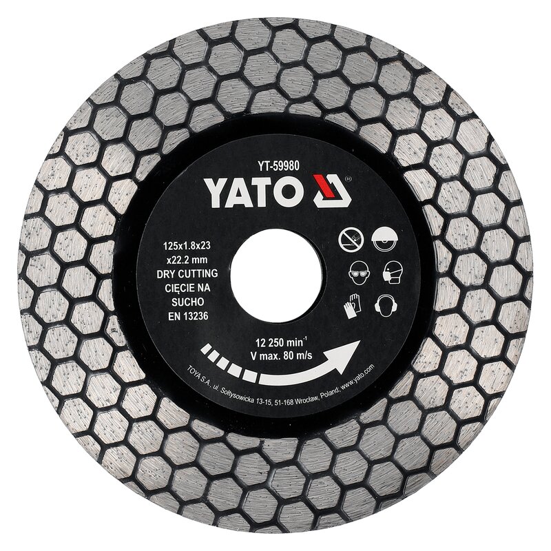 Tarcza diamentowa YATO YT-59980 125 mm