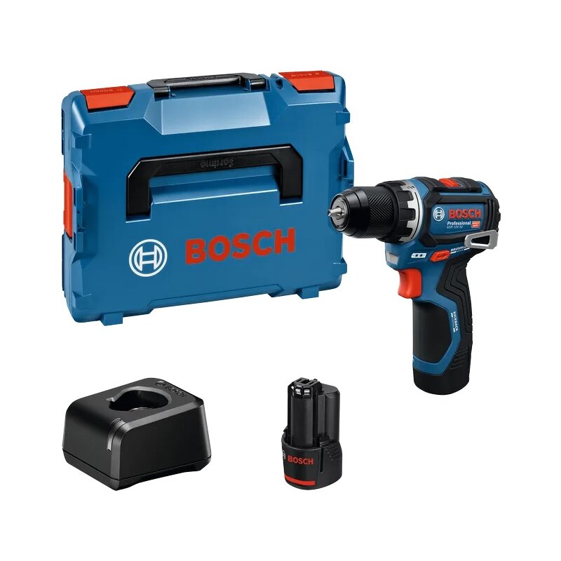 Wiertarko-wkrętarka BOSCH Professional GSR 12V-32 06019N7002 zestaw akumulatorów