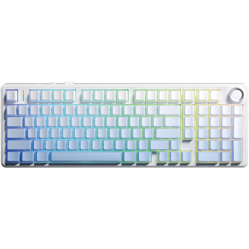 Klawiatura AULA F99 Pro RGB Hot Swap Nimbus V3 Switch Biało-niebieski