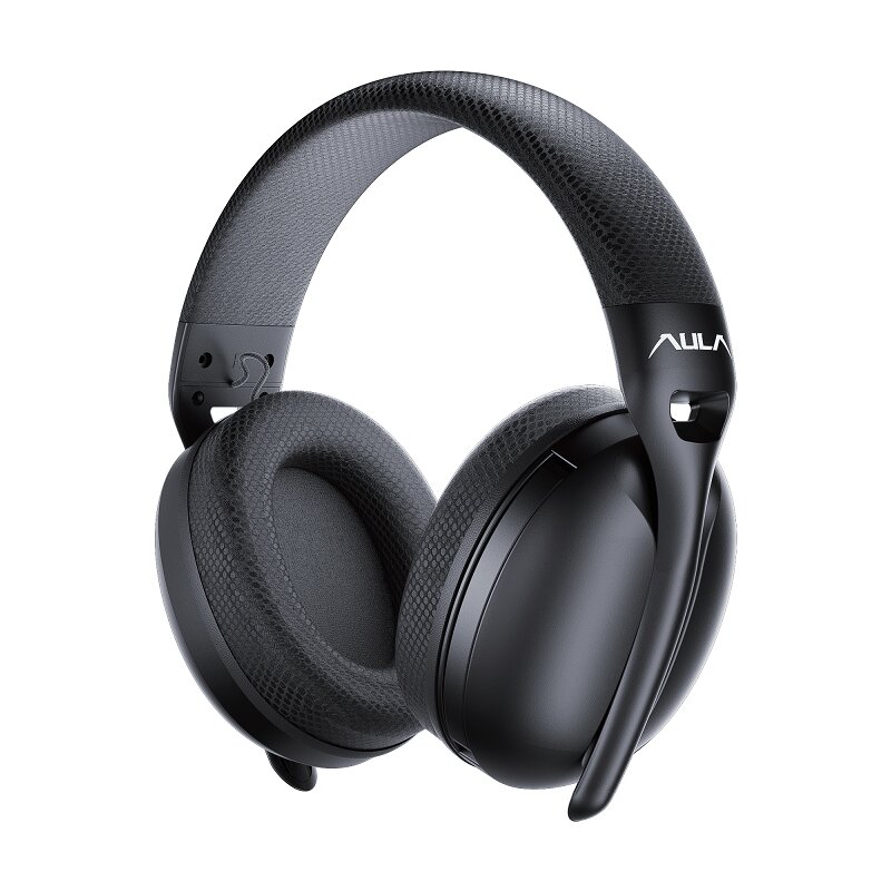 Słuchawki AULA S6 Black Bezprzewodowe, Nauszne