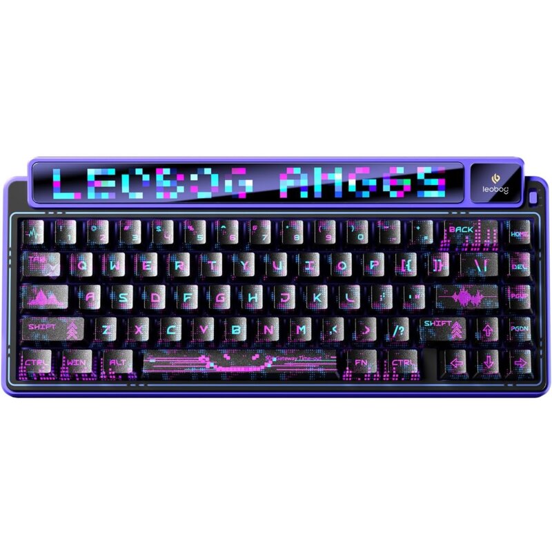 Klawiatura LEOBOG AMG65 Purple LightFeather RGB