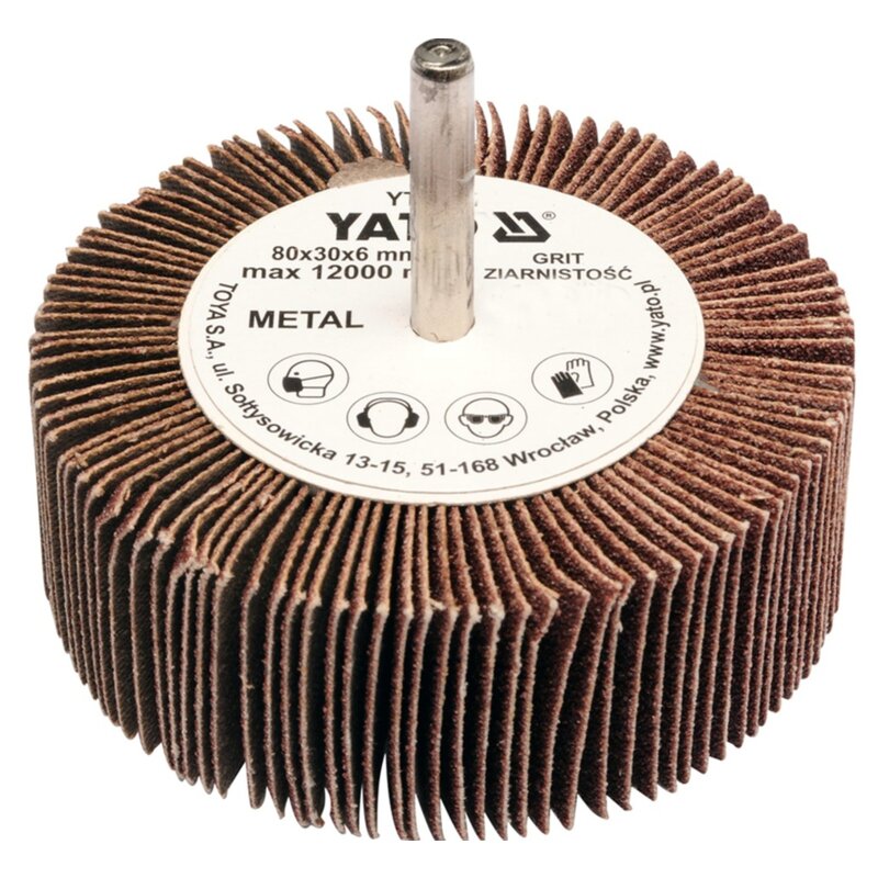 Ściernica listkowa YATO YT-83376 80 mm