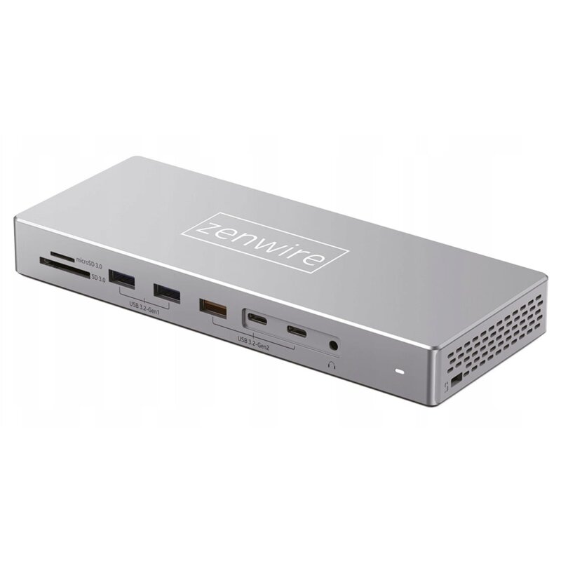 Stacja dokująca ZENWIRE BS-HD1601 USB typu C, Aktywna / Pasywna