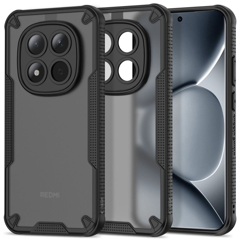 Etui TECH-PROTECT Rugged Shield do Xiaomi Poco M8 Pro/Redmi Note 15 Pro+ 5G Czarny