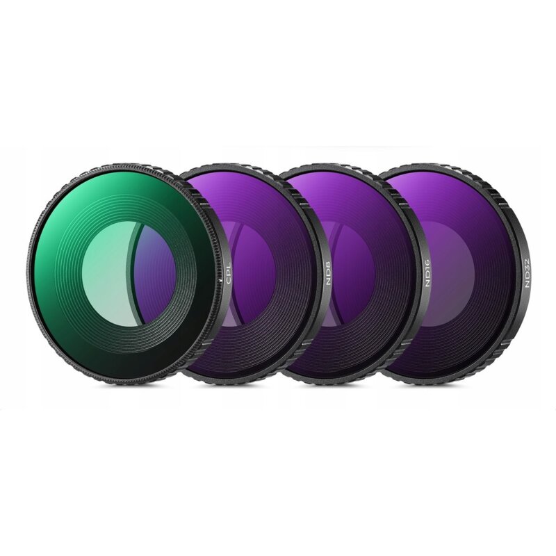 Zestaw filtrów K&F Concept SKU.2709 do DJI Osmo Action 6 (4 szt.)