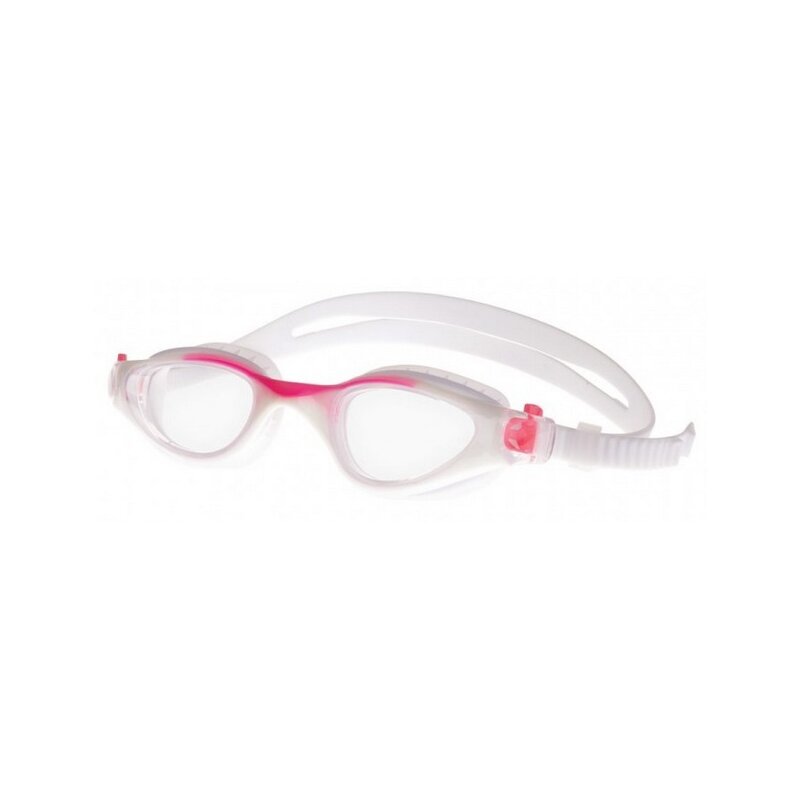 Okulary pływackie SPOKEY Palia 839225 Biało-różowy filtr UV