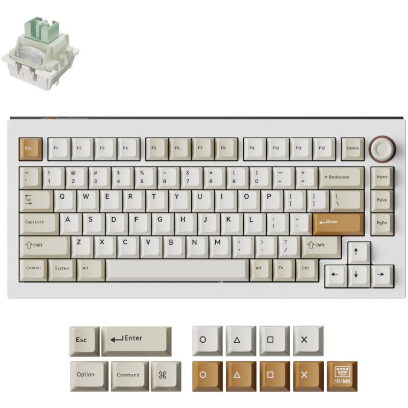 Klawiatura KEYCHRON Lemokey L5 HE Magnetic Switch Custom Gaming Down Master