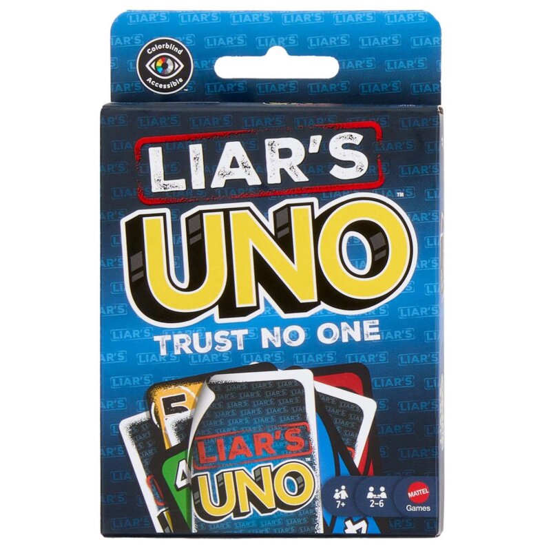 Gra karciana UNO Liar's Kłamcy JLH43