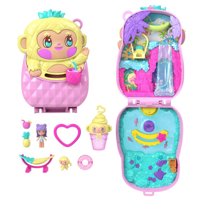 Lalka POLLY POCKET Ananasowa małpka JKC49