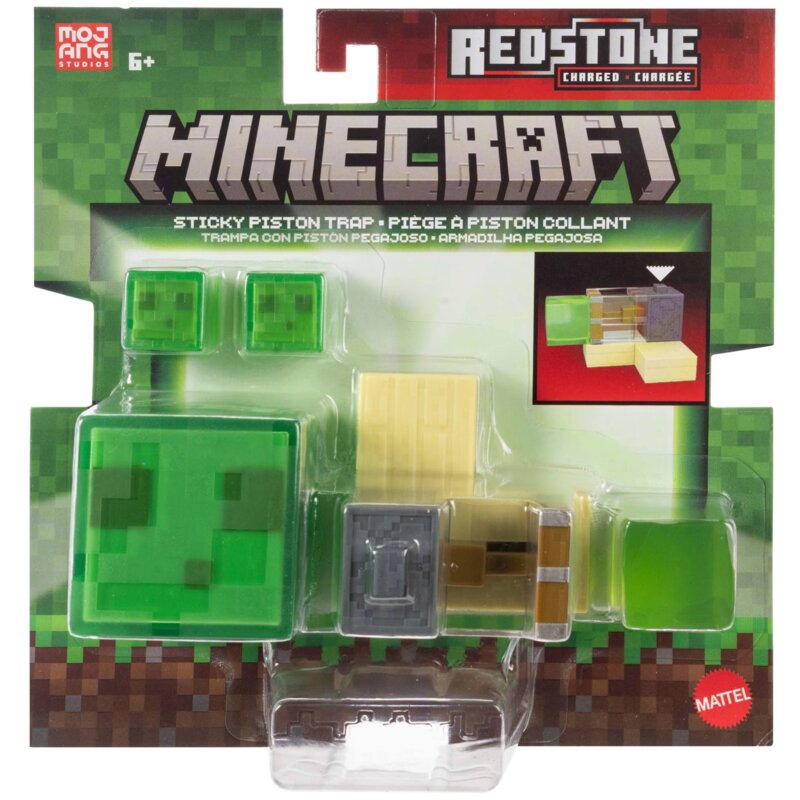 Figurka MINECRAFT Pułapka z lepkim tłokiem JKK01