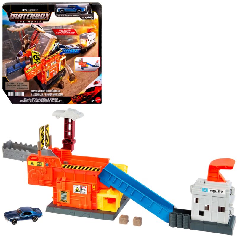 Wyrzutnia MATCHBOX The Movie Zgniatarka JMG56