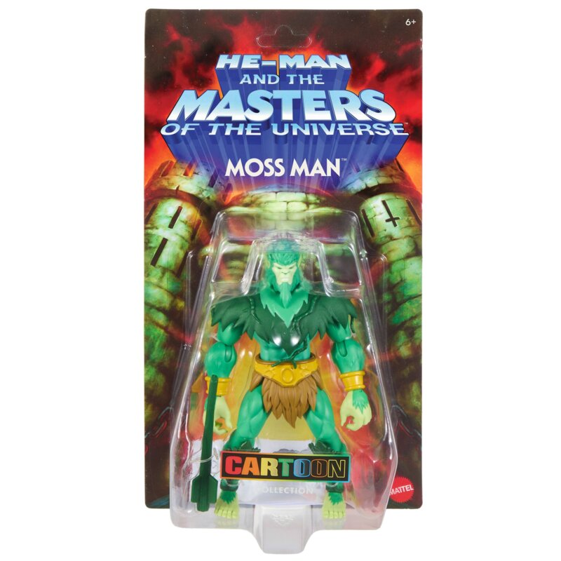 Figurka MATTEL He-Man and the Masters of the Universe Origins 200X Cartoon Collection Moss Man JHJ96