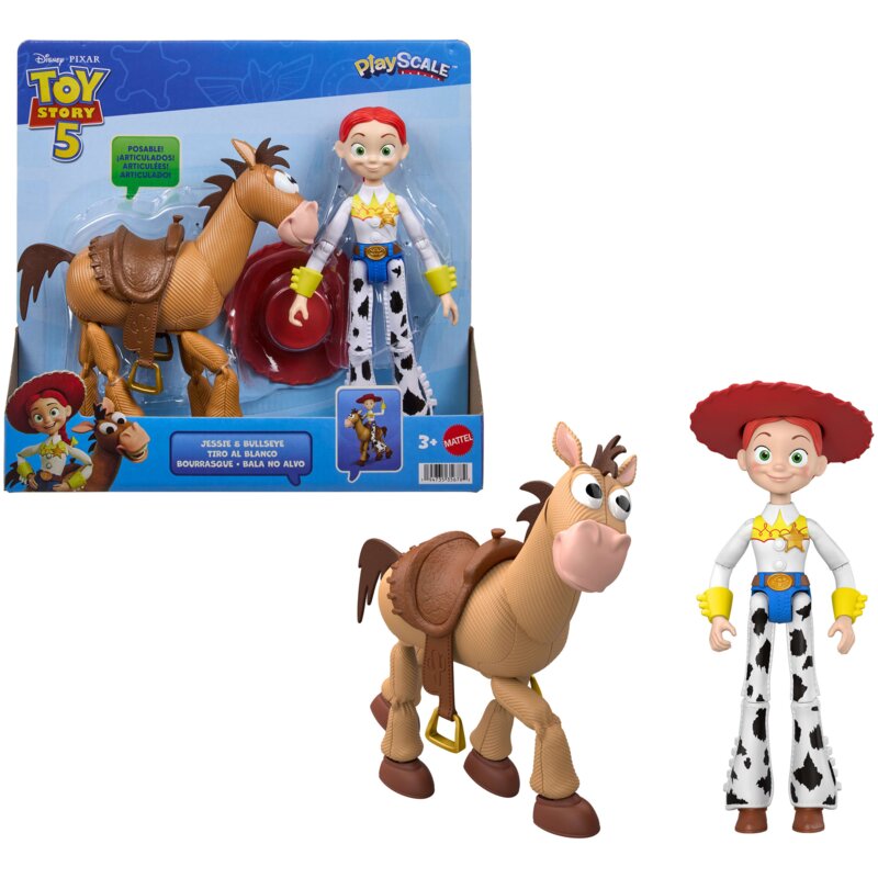 Zestaw figurek MATTEL Disney Pixar Toy Story 5 PlayScale Jessie + Mustang JKV21