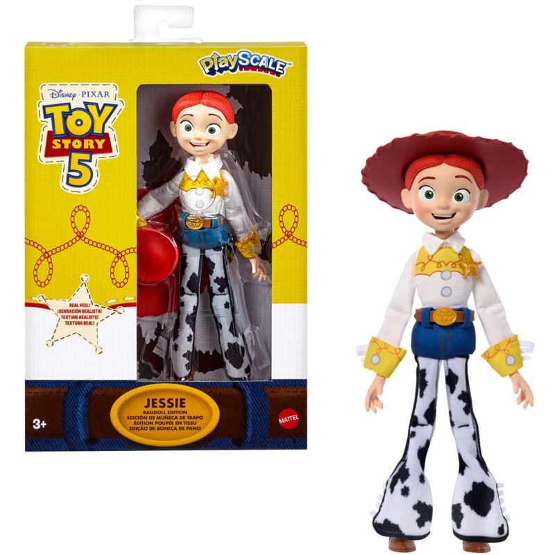 Figurka MATTEL Disney Pixar Toy Story 5 Jessie Miękka Szmacianka JLW73