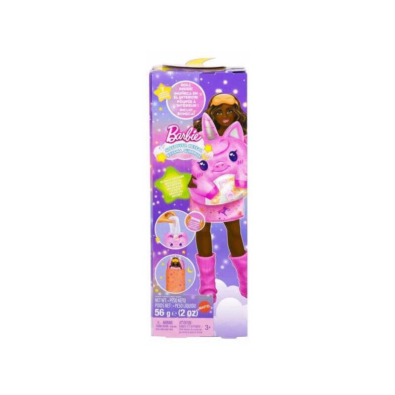 Lalka Barbie Sleepover Reveal Piżama Party z niespodzianką JMR89