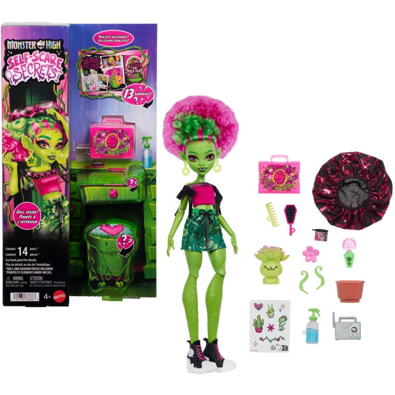 Lalka MONSTER HIGH Straszyrelaks Self-Care Venus McFlytrap JHK45
