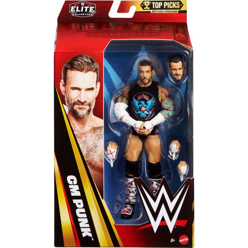 Figurka MATTEL WWE Elite Collection CM Punk JHV13