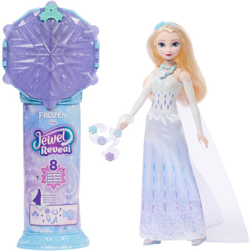 Lalka DISNEY FROZEN Jewel Reveal Elsa JJY36