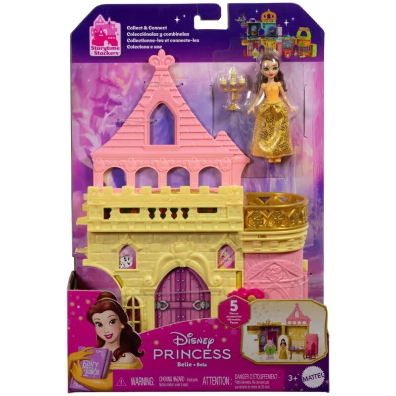 Domek dla lalek MATTEL Disney Princess Zamek Belli JDP54