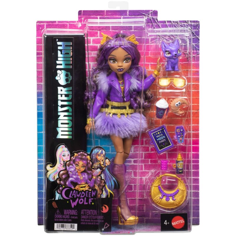 Lalka MONSTER HIGH Clawdeen Wolf Lalka podstawowa JHK30