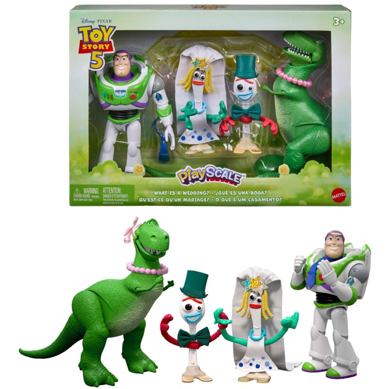 Zestaw figurek MATTEL Disney Pixar Toy Story 5 PlayScale JKV22