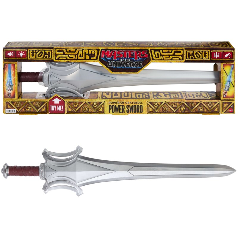 Miecz mocy MATTEL Masters of the Universe Na potęgę Posępnego Czerepu JKJ18