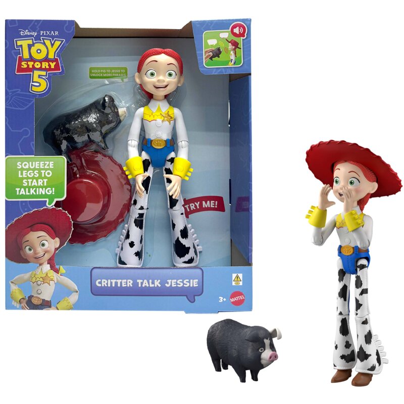Zestaw figurki MATTEL Disney Pixar Toy Story 5 Critter Talk Jessie JKL99