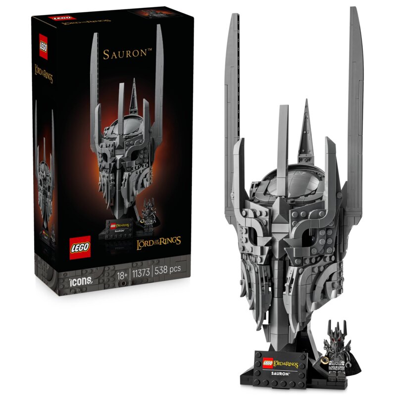 LEGO 11373 Icons Władca pierścieni: Hełm Saurona