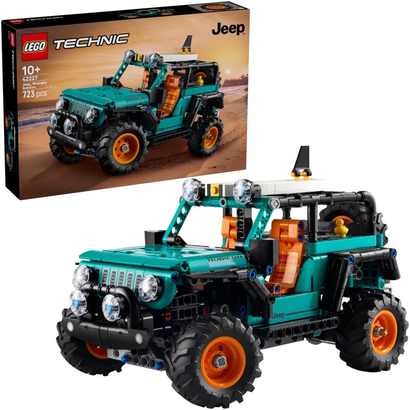LEGO 42227 Technic SUV Jeep Wrangler Rubicon