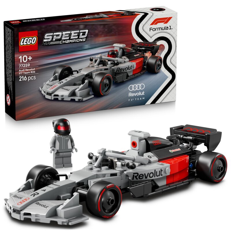 LEGO 77259 Speed Champions Bolid Audi Revolut F1 Team R26