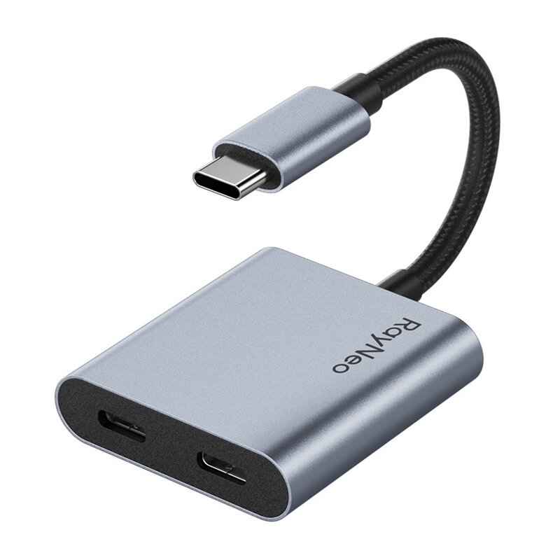 Adapter USB Typ-C - 2x USB Typ-C RAYNEO XRAC-CHA01OS